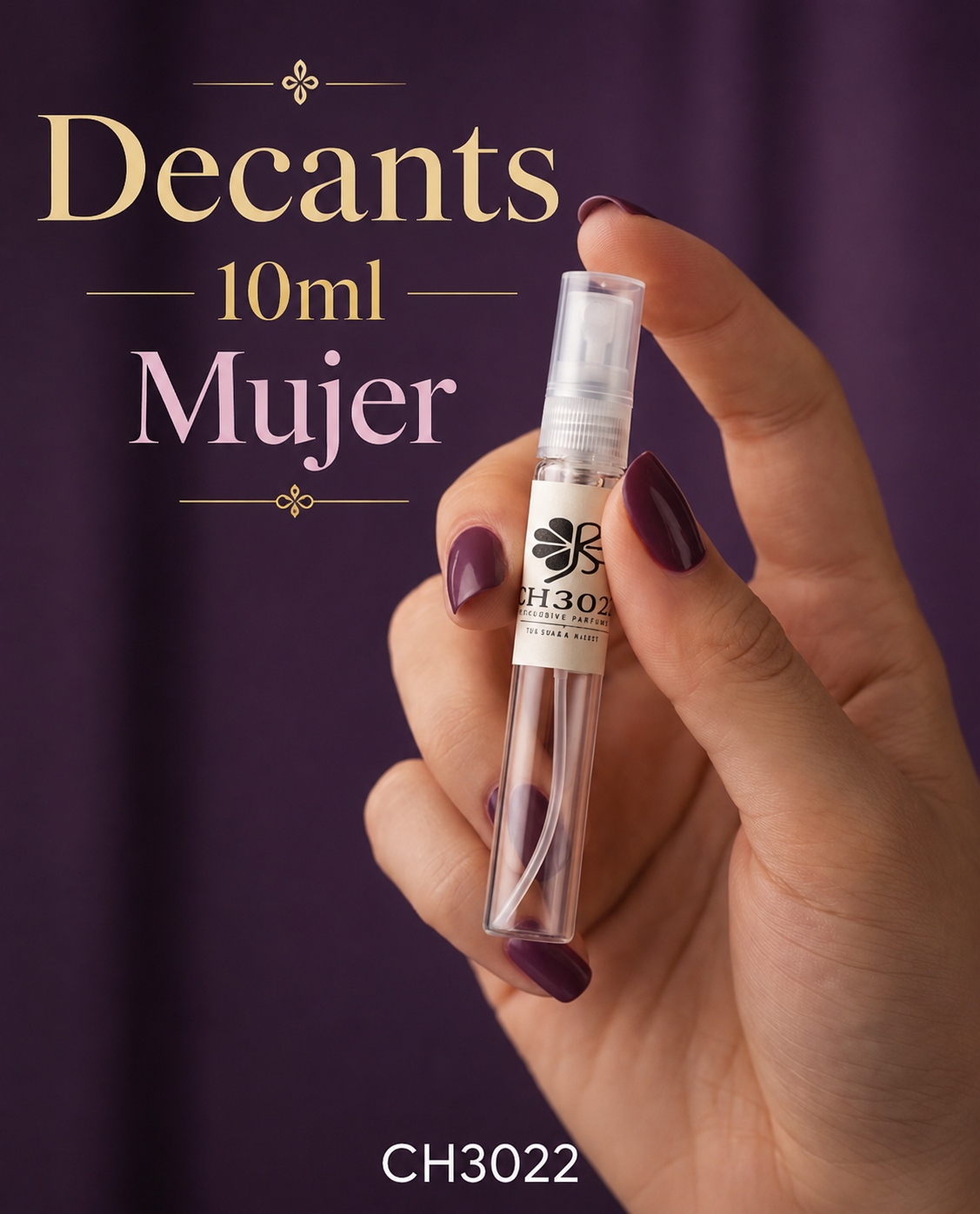 🌹Decants 10ml Mujer 🌹