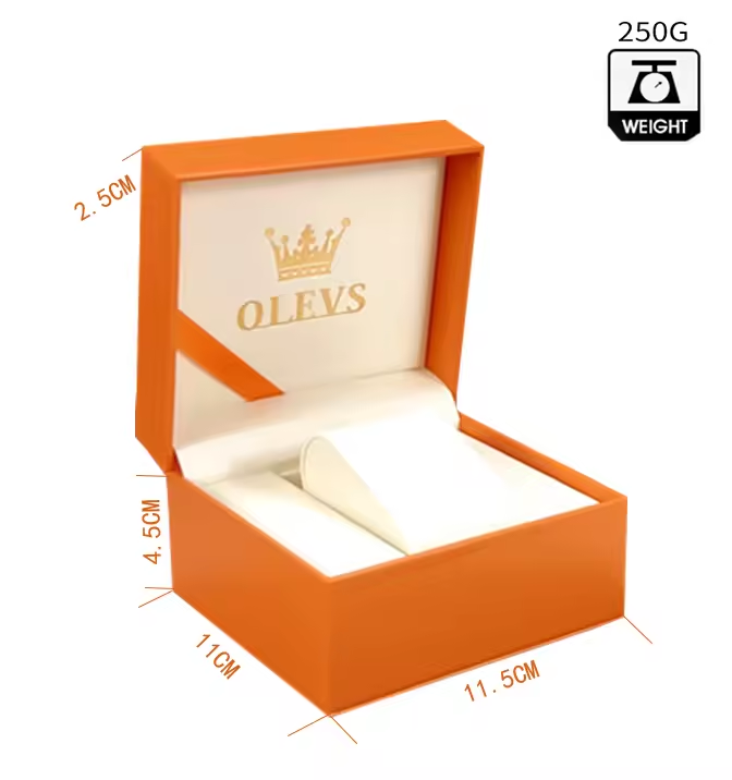 Reloj OLVS Quartz plateado