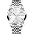 Reloj OLVS Quartz plateado