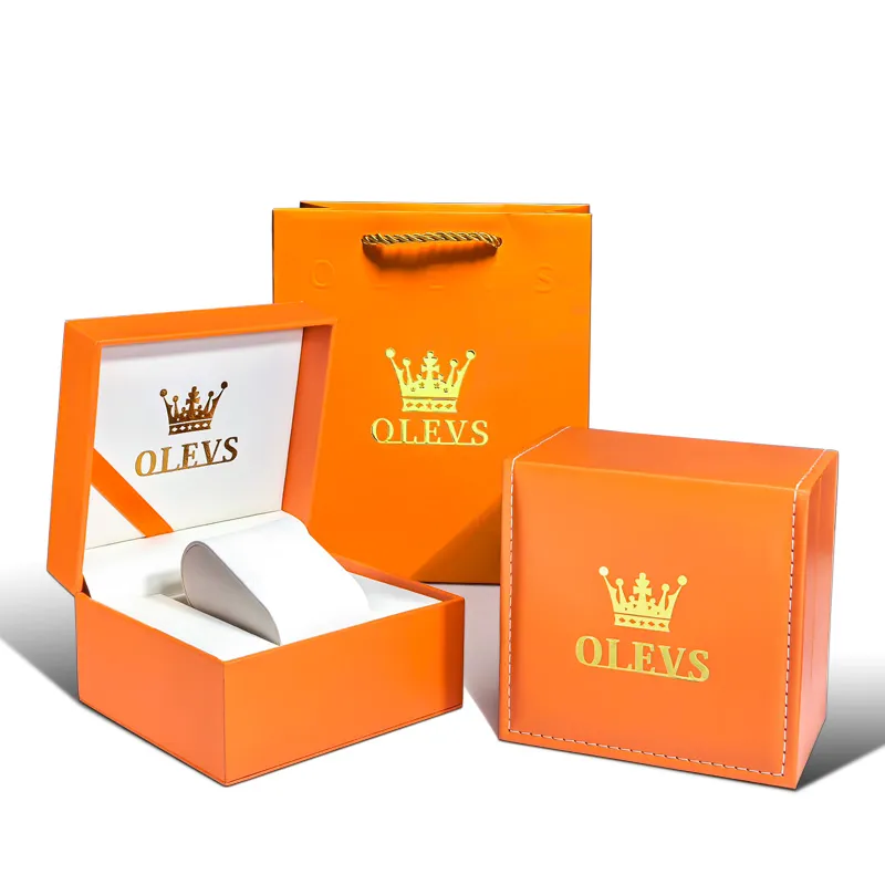 Reloj OLVS Quartz plateado
